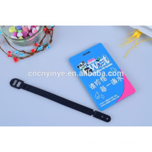 customized oval bag name tag with logo